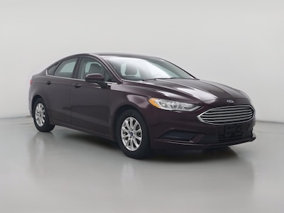 Red 2017 Ford Fusion S