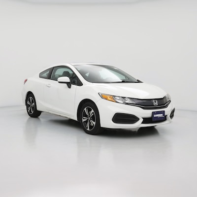 White 2014 Honda Civic EX