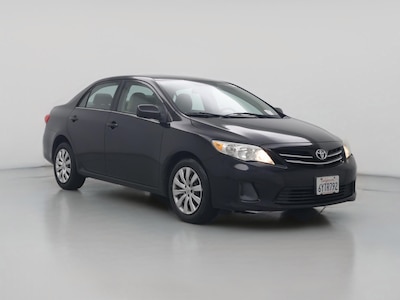 Black 2013 Toyota Corolla LE
