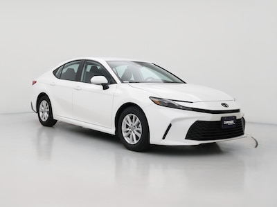 White 2025 Toyota Camry LE