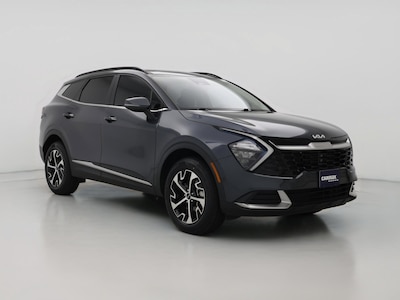 Gray 2023 Kia Sportage Hybrid EX
