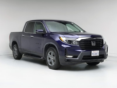 Blue 2021 Honda Ridgeline RTL-E