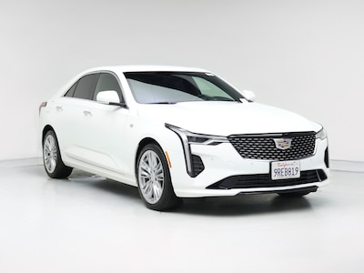 White 2025 Cadillac CT4 Premium Luxury