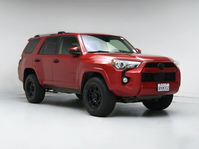 Red 2020 Toyota 4Runner SR5 Premium