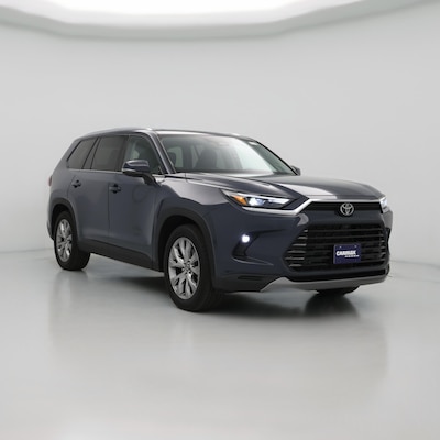 Blue 2024 Toyota Grand Highlander Limited