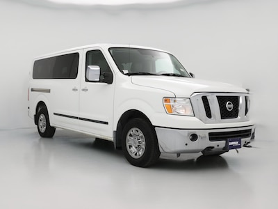 White 2017 Nissan NV 3500 SL