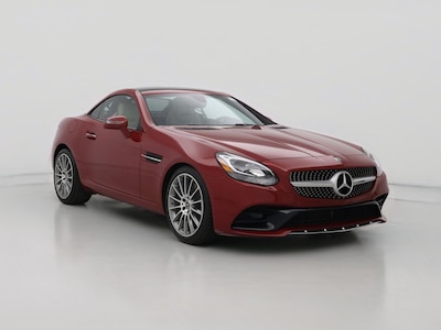 Red 2020 Mercedes-Benz SLC300