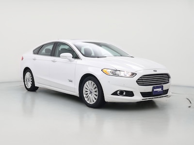 White 2013 Ford Fusion Energi Titanium