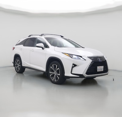 White 2018 Lexus RX 450h L
