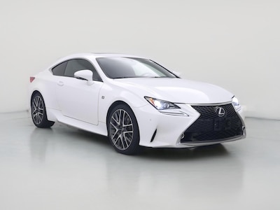 White 2016 Lexus RC 350
