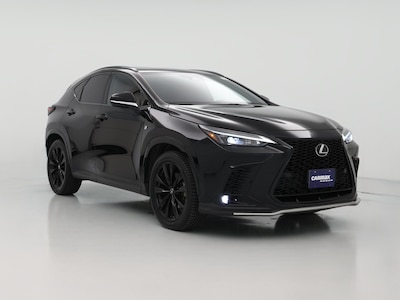 Black 2022 Lexus NX 350 F-SPORT Handling