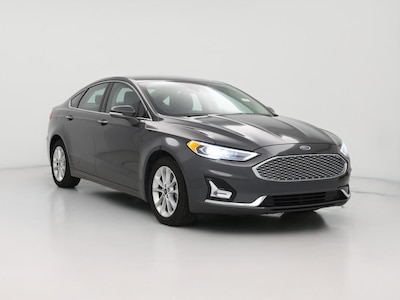 Gray 2019 Ford Fusion Energi Titanium