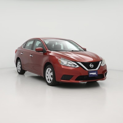 Red 2017 Nissan Sentra SV