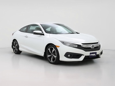 White 2016 Honda Civic Touring
