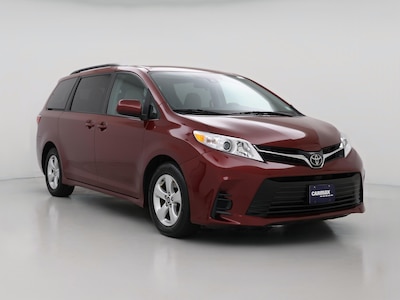 Red 2018 Toyota Sienna LE
