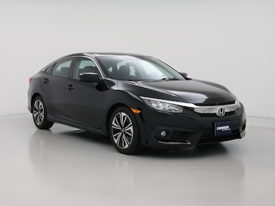 Black 2016 Honda Civic EX-T