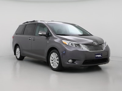 Gray 2016 Toyota Sienna Limited Premium