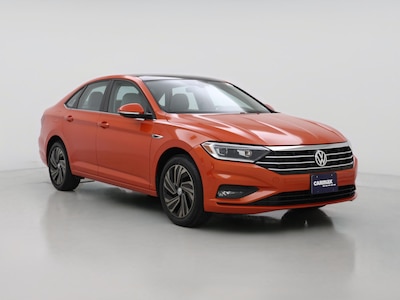 Orange 2019 Volkswagen Jetta SEL Premium