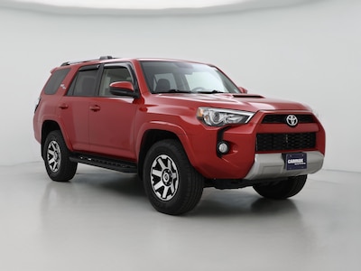 Red 2017 Toyota 4Runner TRD Off Road