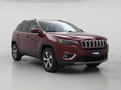 Red 2019 Jeep Cherokee Limited