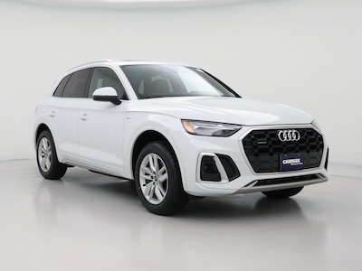 White 2022 Audi Q5 S-Line Premium