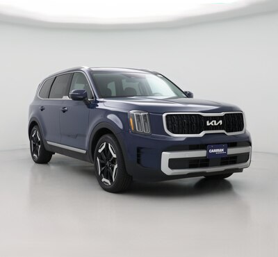 Blue 2024 Kia Telluride EX