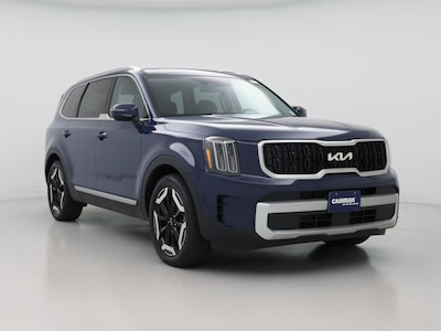 Blue 2024 Kia Telluride EX