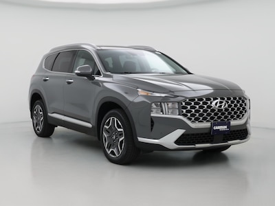 Gray 2023 Hyundai Santa Fe Hybrid SEL Premium