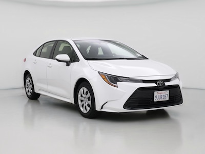 White 2024 Toyota Corolla LE