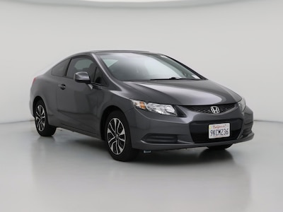 Gray 2013 Honda Civic EX