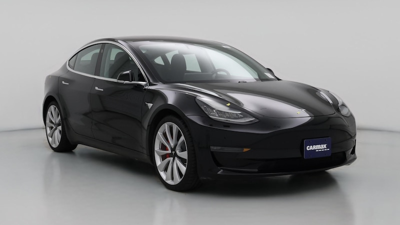 2018 Tesla Model 3 Performance Hero Image