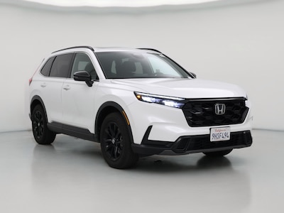 White 2024 Honda CR-V Hybrid Sport