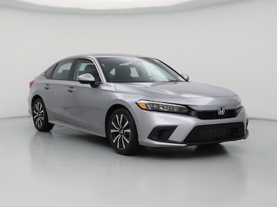 Gray 2023 Honda Civic EX