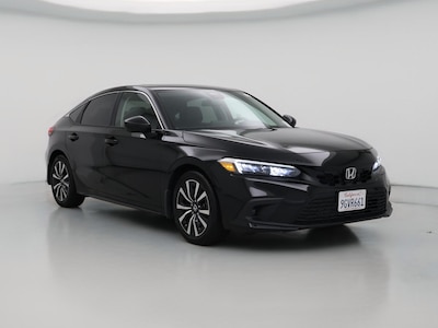 Black 2023 Honda Civic EX-L