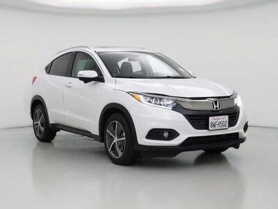 White 2021 Honda HR-V EX