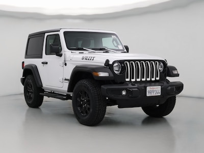 White 2023 Jeep Wrangler Willy's