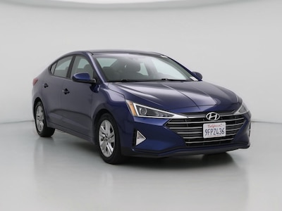 Blue 2020 Hyundai Elantra SEL
