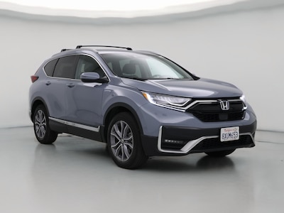 Gray 2021 Honda CR-V Hybrid Touring