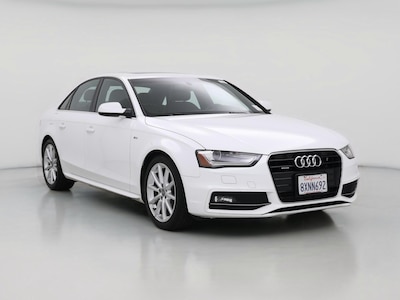 White 2014 Audi A4 Premium Plus