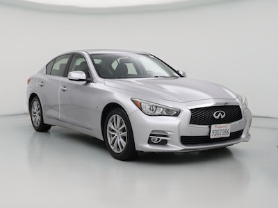 Silver 2015 Infiniti Q50 Premium