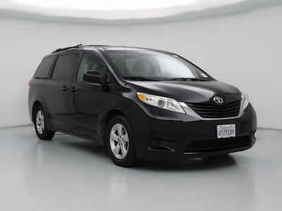 Black 2013 Toyota Sienna LE