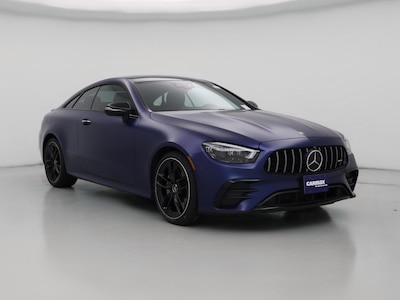 Blue 2021 Mercedes-Benz E53 AMG