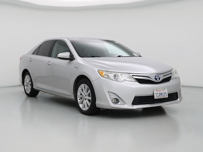 Silver 2013 Toyota Camry Hybrid XLE