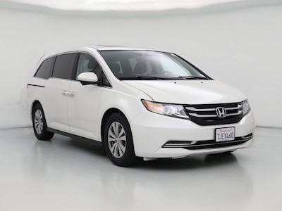 White 2015 Honda Odyssey EX-L