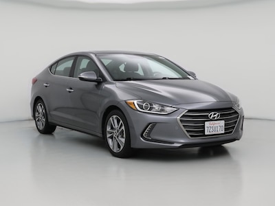 Gray 2017 Hyundai Elantra Limited