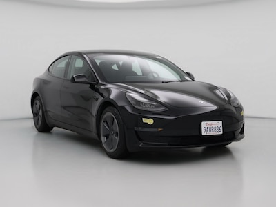 Black 2022 Tesla Model 3