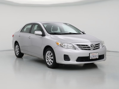 Silver 2013 Toyota Corolla LE
