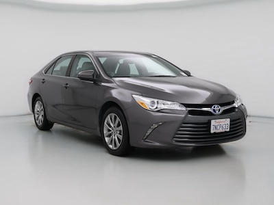 Gray 2015 Toyota Camry Hybrid XLE