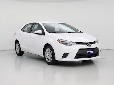 White 2015 Toyota Corolla LE