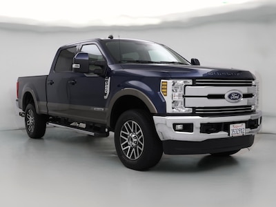 Blue 2019 Ford F250 Lariat